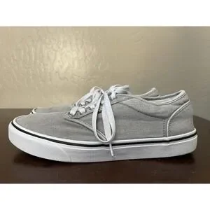 Vans Mens Atwood Shoes Gray Casual Sneakers 8.5 Their is some stain on the shoes Vans Mens Atwood Shoes Gray Casual Sneakers 8.5 Their is  main image 4